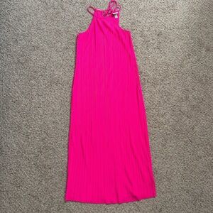 A New Day Vibrant Pink Sleeveless Maxi Dress XS